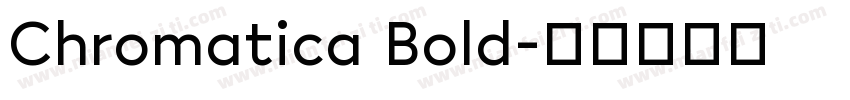 Chromatica Bold字体转换